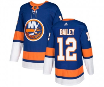Adidas New York Islanders #12 Josh Bailey Premier Royal Blue Home NHL Jersey