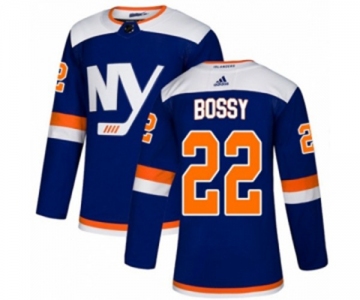 Adidas New York Islanders #22 Mike Bossy Premier Blue Alternate NHL Jersey