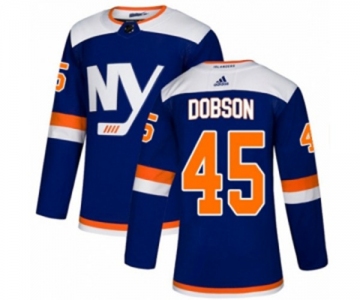 Adidas New York Islanders #45 Noah Dobson Premier Blue Alternate NHL Jersey