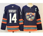 Men's New York Islanders #14 Bo Horvat Navy 2026 With C Patch Stitched Hockey Jersey