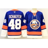 Men's New York Islanders #48 Matthew Schaefer Royal 2024-25 Home Stitched Hockey Jersey Men's New York Islanders #48 Matthew Schaefer Royal 2024-25 Home Stitched Hockey Jersey