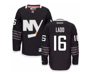 Men's Reebok New York Islanders #16 Andrew Ladd Authentic Black Third NHL Jersey
