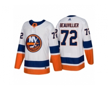 Men's adidas 2018 Season New York Islanders #72 Anthony Beauvillier New Outfitted Jersey