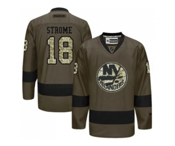 New York Islanders #18 Ryan Strome Green Salute to Service Stitched NHL Jersey