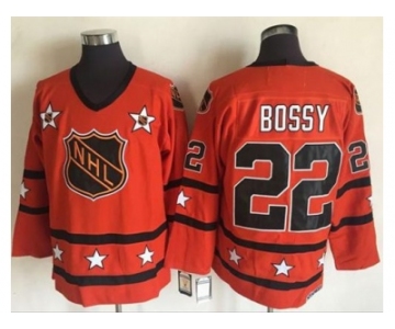 New York Islanders #22 Mike Bossy Orange All Star CCM Throwback Stitched NHL Jersey