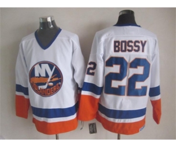 nhl jerseys new york Islanders #22 bossy white