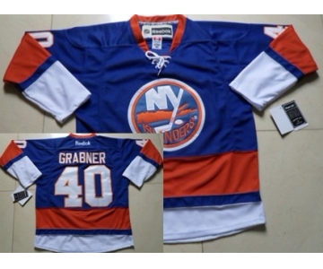 nhl jerseys new york islanders #40 grabner blue