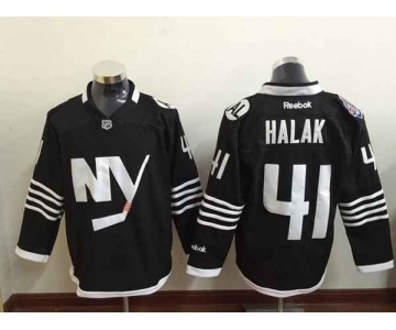 nhl jerseys new york islanders #41 halak black[2015 new]