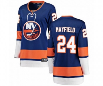 Women New York Islanders #24 Scott Mayfield Fanatics Branded Royal Blue Home Breakaway NHL Jersey