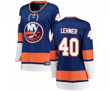 Women New York Islanders #40 Robin Lehner Fanatics Branded Royal Blue Home Breakaway NHL Jersey