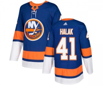 Youth Adidas New York Islanders #41 Jaroslav Halak Premier Royal Blue Home NHL Jersey