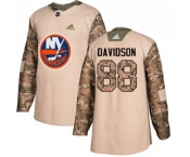 Youth Adidas New York Islanders #88 Brandon Davidson Authentic Camo Veterans Day Practice NHL Jersey