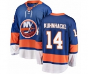 Youth New York Islanders #14 Tom Kuhnhackl Fanatics Branded Royal Blue Home Breakaway NHL Jersey