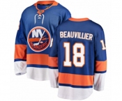 Youth New York Islanders #18 Anthony Beauvillier Fanatics Branded Royal Blue Home Breakaway NHL Jersey