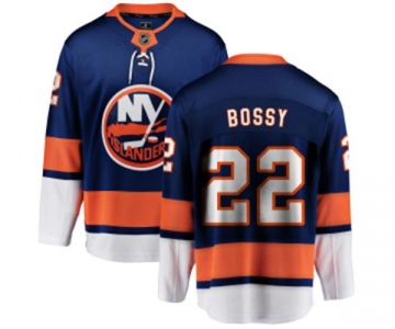 Youth New York Islanders #22 Mike Bossy Fanatics Branded Royal Blue Home Breakaway NHL Jersey