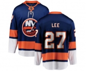 Youth New York Islanders #27 Anders Lee Fanatics Branded Royal Blue Home Breakaway NHL Jersey