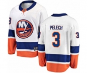 Youth New York Islanders #3 Adam Pelech Fanatics Branded White Away Breakaway NHL Jersey