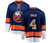 Youth New York Islanders #4 Robin Salo Fanatics Branded Royal Blue Home Breakaway NHL Jersey