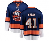 Youth New York Islanders #41 Jaroslav Halak Fanatics Branded Royal Blue Home Breakaway NHL Jersey