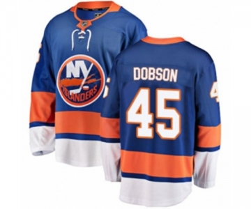 Youth New York Islanders #45 Noah Dobson Fanatics Branded Royal Blue Home Breakaway NHL Jersey