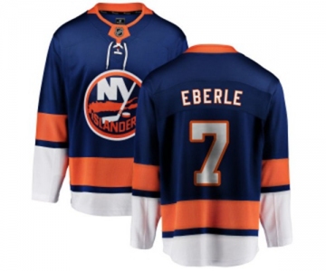 Youth New York Islanders #7 Jordan Eberle Fanatics Branded Royal Blue Home Breakaway NHL Jersey