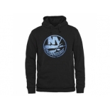 New York Islanders Black Rinkside Pond Hockey Pullover Hoodie