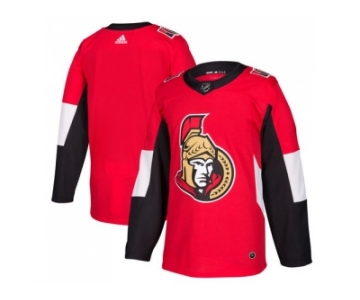 Men Adidas Ottawa Senators Blank Red Home Authentic Stitched NHL Jersey