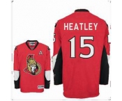 NHL Ottawa Senators 15 HEATLEY red jerseys