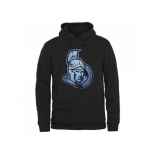 Ottawa Senators Black Rinkside Pond Hockey Pullover Hoodie