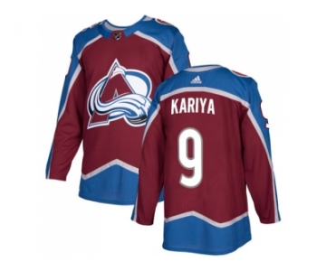 Adidas Colorado Avalanche #9 Paul Kariya Burgundy Home Authentic Stitched NHL Jersey