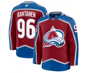 Men's Colorado Avalanche #96 Mikko Rantanen Burgundy 2024-25 Home Stitched Jersey