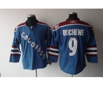 nhl jerseys colorado avalanche #9 duchene blue