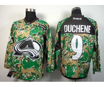 nhl jerseys colorado avalanche #9 duchene camo