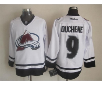 nhl jerseys colorado avalanche #9 matt duchene white-black
