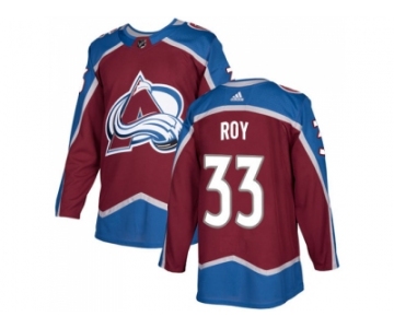 Youth Adidas Colorado Avalanche #33 Patrick Roy Burgundy Home Authentic Stitched NHL Jersey