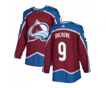 Youth Adidas Colorado Avalanche #9 Matt Duchene Burgundy Home Authentic Stitched NHL Jersey