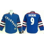youth nhl jerseys colorado avalanche #9 duchene lt.blue