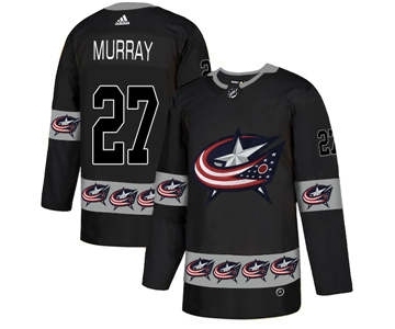 Columbus Blue Jackets #27 Ryan Black Team Logos Fashion Jersey