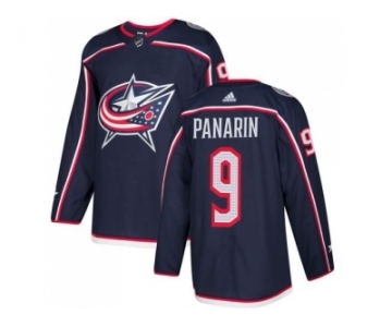 Men Adidas Columbus Blue Jackets #9 Artemi Panarin Navy Blue Home Authentic Stitched NHL Jersey