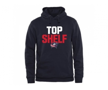 Columbus Blue Jackets Navy Top Shelf Pullover Hoodie