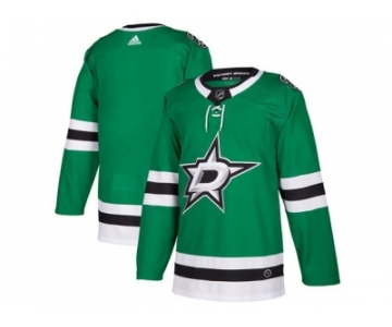 Men Adidas Dallas Stars Blank Green Home Authentic Stitched NHL Jersey