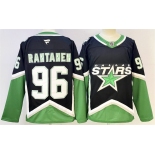 Men's Dallas Stars #96 Mikko Rantanen Black 2025-26 Alternate Stitched Hockey Jersey Men's Dallas Stars #96 Mikko Rantanen Black 2025-26 Alternate Stitched Hockey Jersey