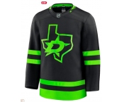 Men's Dallas Stars #96 Mikko Rantanen Fanatics Blackout Alternate Jersey