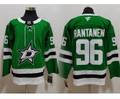 Men's Dallas Stars #96 Mikko Rantanen Fanatics Home Green Jersey