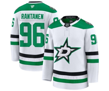 Men's Dallas Stars #96 Mikko Rantanen Fanatics White Away Player Jersey