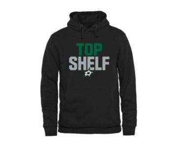 Dallas Stars Black Top Shelf Pullover Hoodie