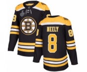 Men's Boston Bruins #8 Cam Neely Authentic Black Home 2019 Stanley Cup Final Bound Hockey Jersey