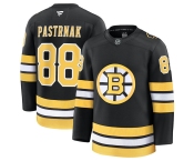 Men's Boston Bruins #88 David Pastrnak Black 2025 Home Stitched Hockey Jersey