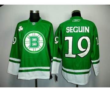 nhl jerseys boston bruins #19 seguin green