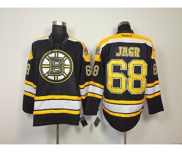 nhl jerseys boston bruins #68 jagr black